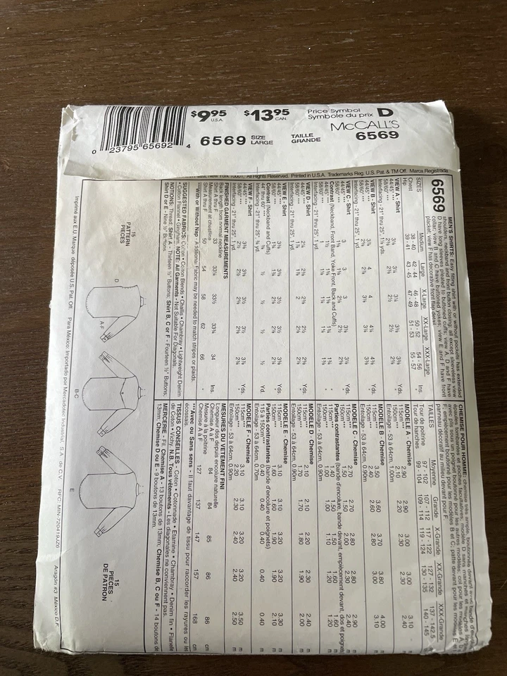 9 patrones de costura vintage McCall's Butterick estilo simplicidad vaquero Foto 2 de 4