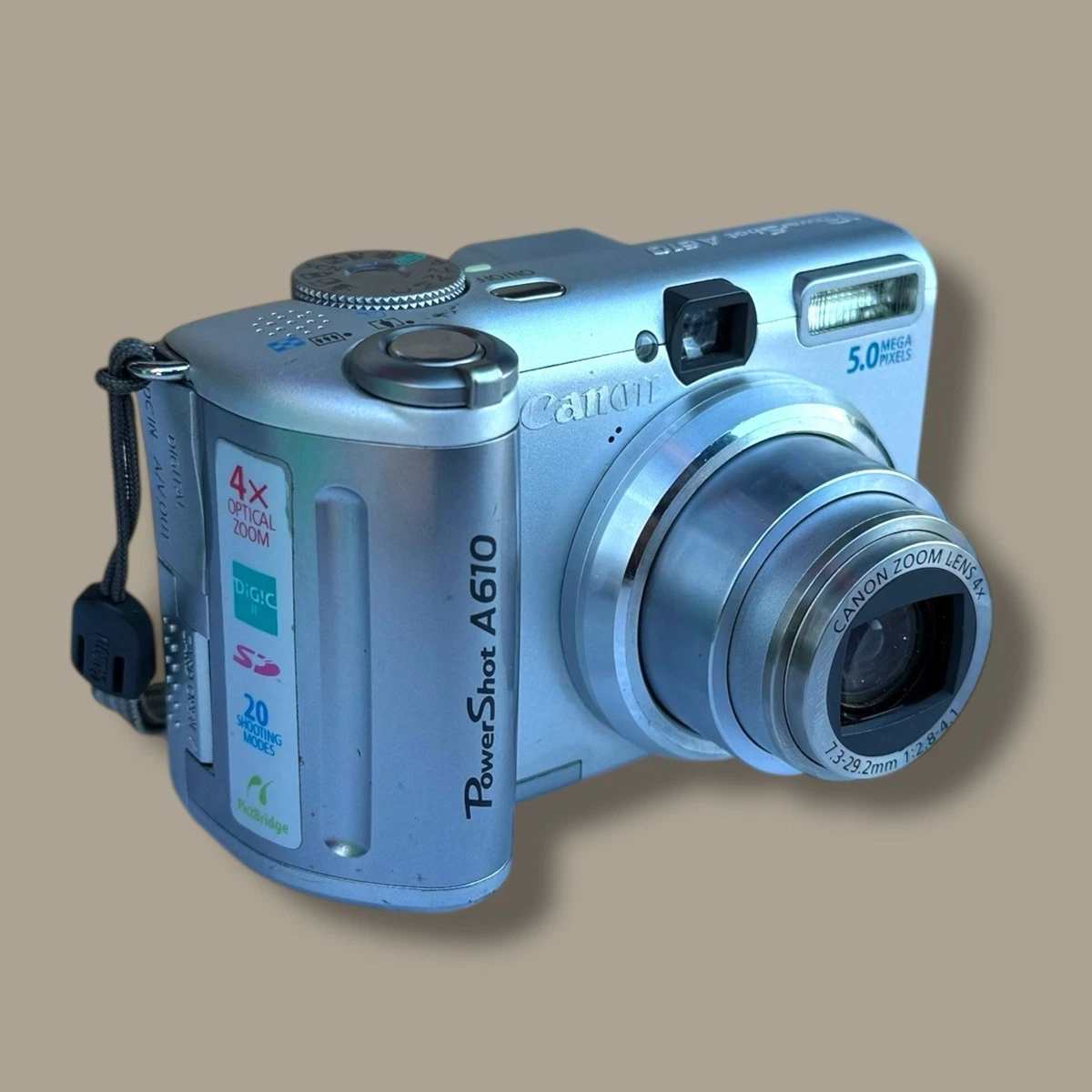 Canon PowerShot A610 Digital Cameras with DPOF Support for Sale