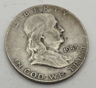 1953 D Franklin Half Dollar