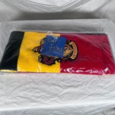 Harry Potter Gryffindor Scarf Red Yellow Black Knit Crest New With Tags