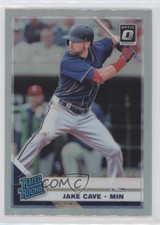 2019 Panini Donruss Optic Rated Rookies Holo Prizm Jake Cave #57 le8