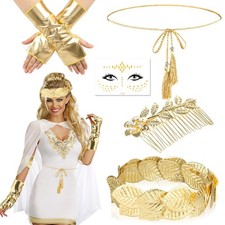 Womens Greek Goddess Costume Accessories for Cosplay Halloween