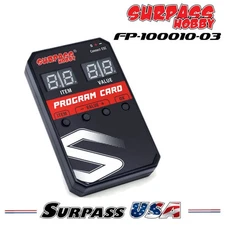 Surpass Hobby S60A ESC LED Program Card