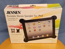 JENSEN SMPS-550 Portable Stereo Speaker for iPad IPad 2 New In Box Sealed