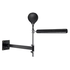 Uimoso Wall Mount Boxing Spinning Bar Adjustable Reflex Speed Trainer with Ball