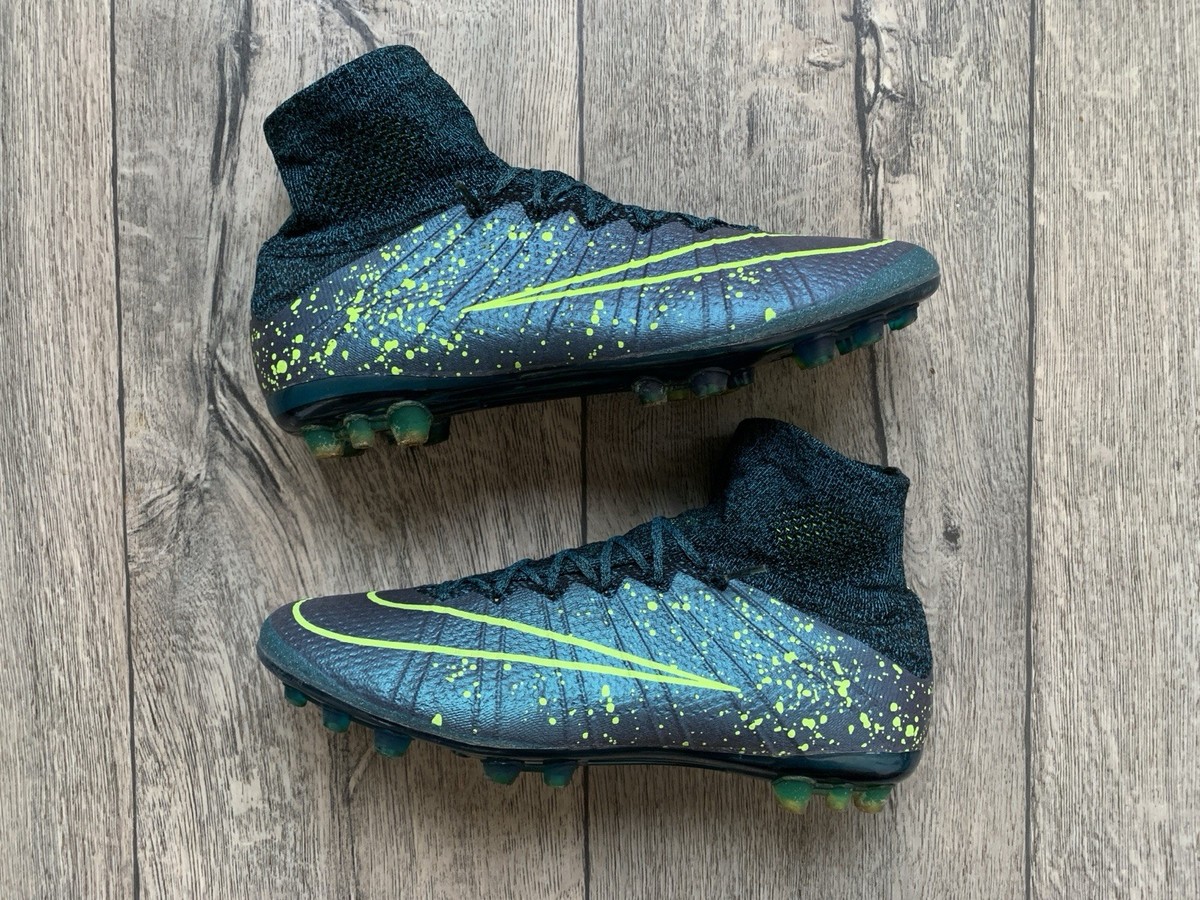 NIKE Mercurial Superfly Ⅳ CR AG-R 25cm NIKE Mercurial Superfly IV 4 CR7 AG-R Ronaldo Soccer Cleats