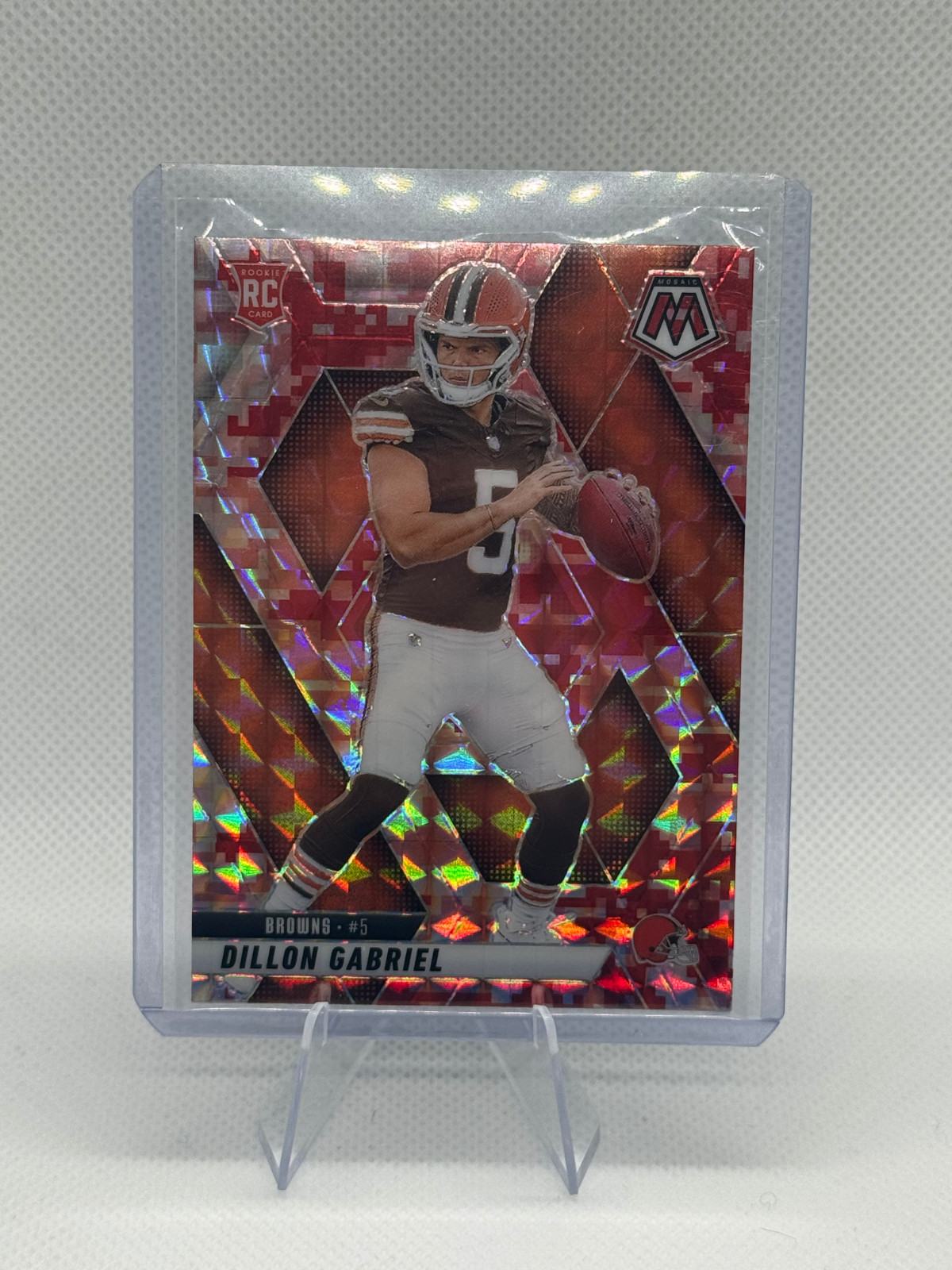 2025 Mosaic Dillon Gabriel RC Red Camo #332