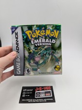 Nintendo Game Boy Advance Pok mon Emerald Version CIB Complete in Box