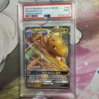 PSA 9 Dragonite GX 152/236 Sm-Unified Minds Holo