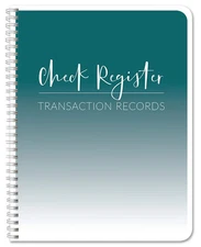 Check Register Book/Transaction Records Log Book/for Personal or Professional...