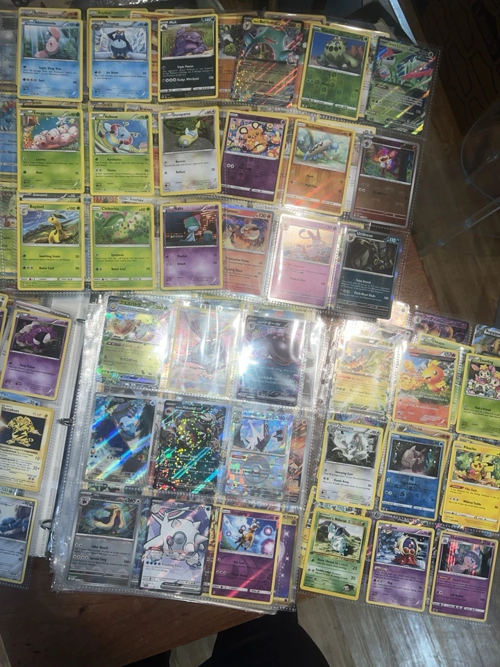 62 页 大量活页夹 Pokemon 卡系列 批量 Wotc 复古 Full Arts Holos — 第 3/4 张图片
