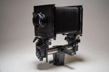 Sinar F 4x5 Large Format Camera w/ Schneider Kreuznach  210/5.6 Symmar-S lens