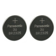 2 New PANASONIC BR2325 CR2325 Lithium 3V batteries - FRESH - USA Seller
