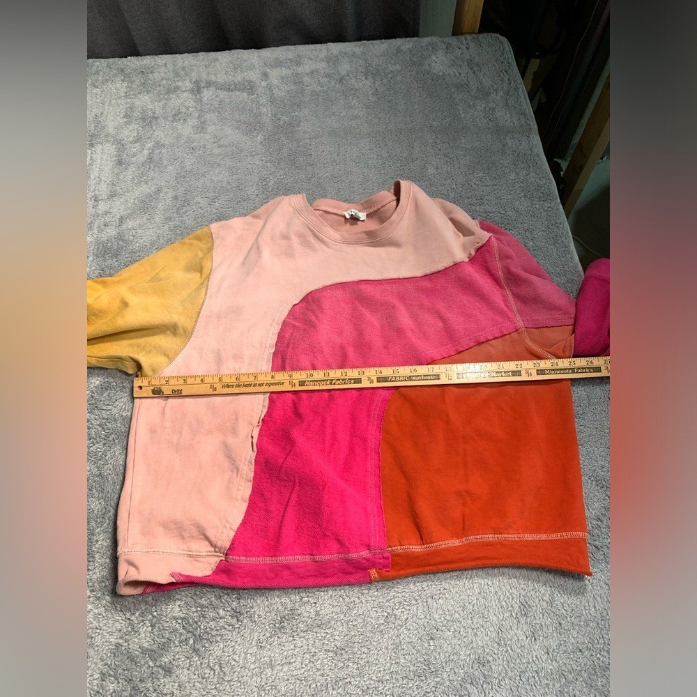 Fate Colorful Patchwork Sweatshirt medium - image 10