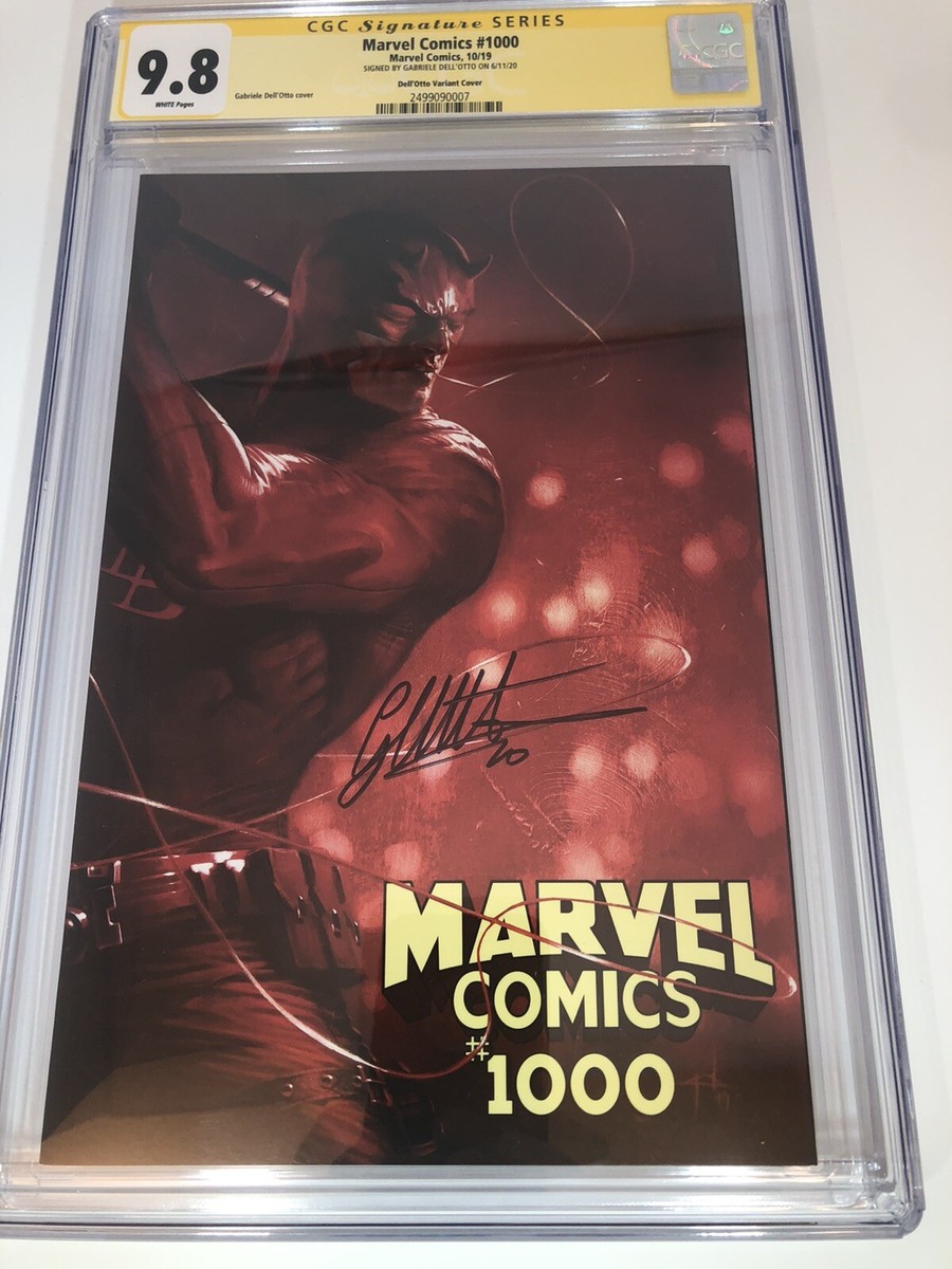 Daredevil 1 Marvel Comics 1000 CGC SS 9.8 Dell'Otto Variant | eBay
