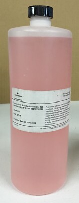 Emerson Rosemount Conductivity Standard Solution. 200 MicroS/cm.  1 Liter