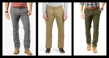 Dockers ~ The Broken In Men's Washed Khaki Chino Pants $58 NWT