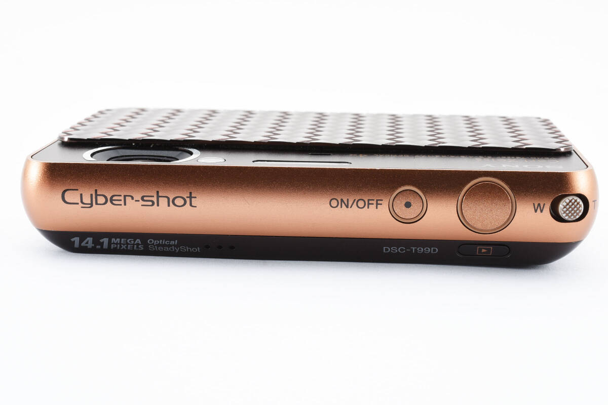SONY Cyber Shot DSC-T99D Brown Digital Camera Japanese SONY Cyber Shot DSC-T99D Brown Digital Camera Japanese