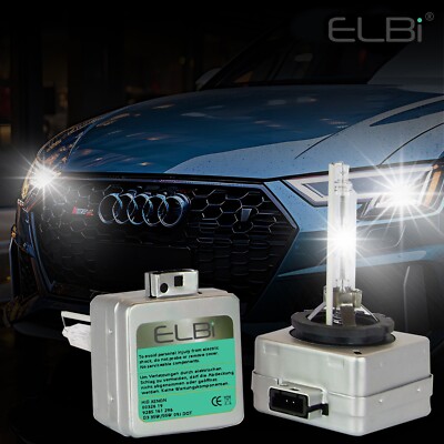 DUO-SET D1S 8000K STANDARD EDITION Xenon Brenner Scheinwerfer Lampe für VW ELBI