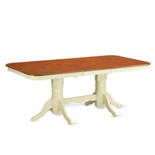 9 Pc Dining set-Table with Leaf and 8 Dining Chairs - Picture 3 of 4