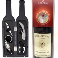 Wine Accessory Set Bar Tools Bar Kit Charms Crofton Barware Wine Accessory Set Bar Tools Bar Kit Charms Crofton Barware