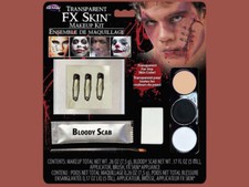 Pins Prosthetic FX Appliance Transparent Makeup Kit Halloween SFX Wound Horror