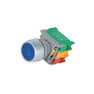 Pulsante Eaton 216522, Verde A Incasso - 1 NA + 1 NC, Comando A Pressione, Qualità Costruttiva