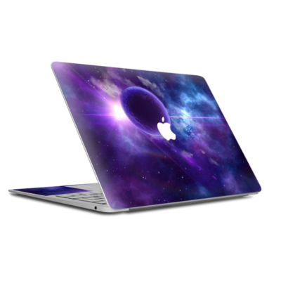 Skin Déco Itsaskin Pour MacBook Air 13″ – Violet Lune Galaxy – Neuf (USA)