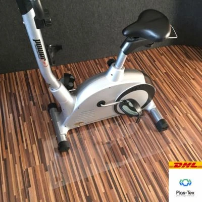 Bodenschutzmatte Bodenmatte Stuhlunterlage Transparent Klar - Maß nach Wunsch