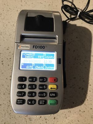 Credit Card Terminals, Readers - Data Fd-100