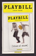 "[title of show]" Original Broadway Cast Playbill 2008