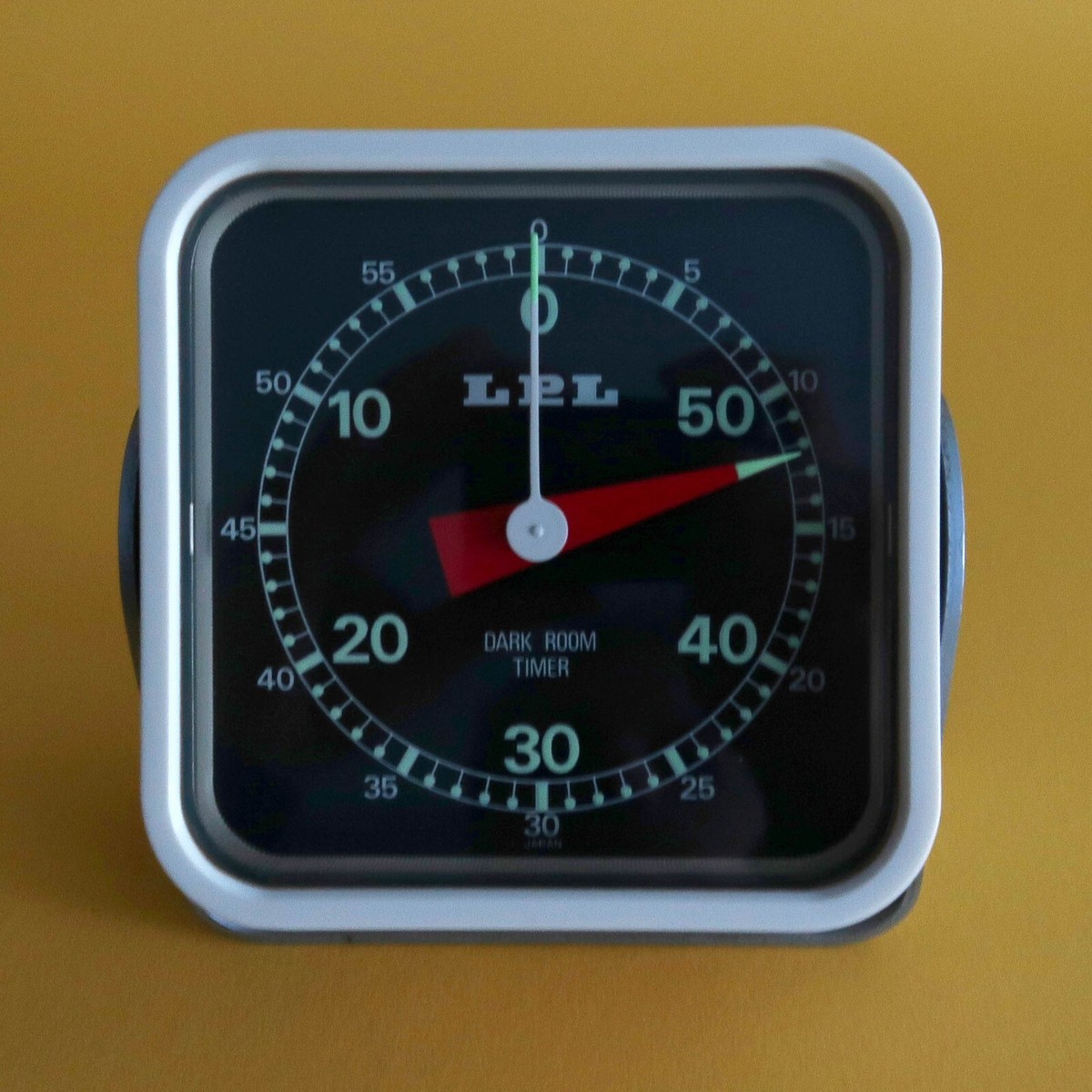 LPL 4274 Mechanical Darkroom Timer 60 Sec & Min Wind Up Glow In