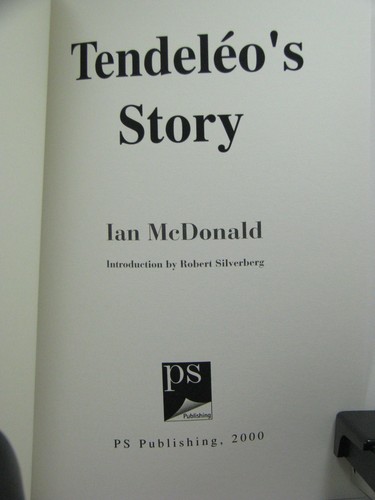 1st,signed by 3(authr,Silverberg,Hardy),Chaga 4:Tendeleo's Story by Ian McDonald - Bild 3 von 4