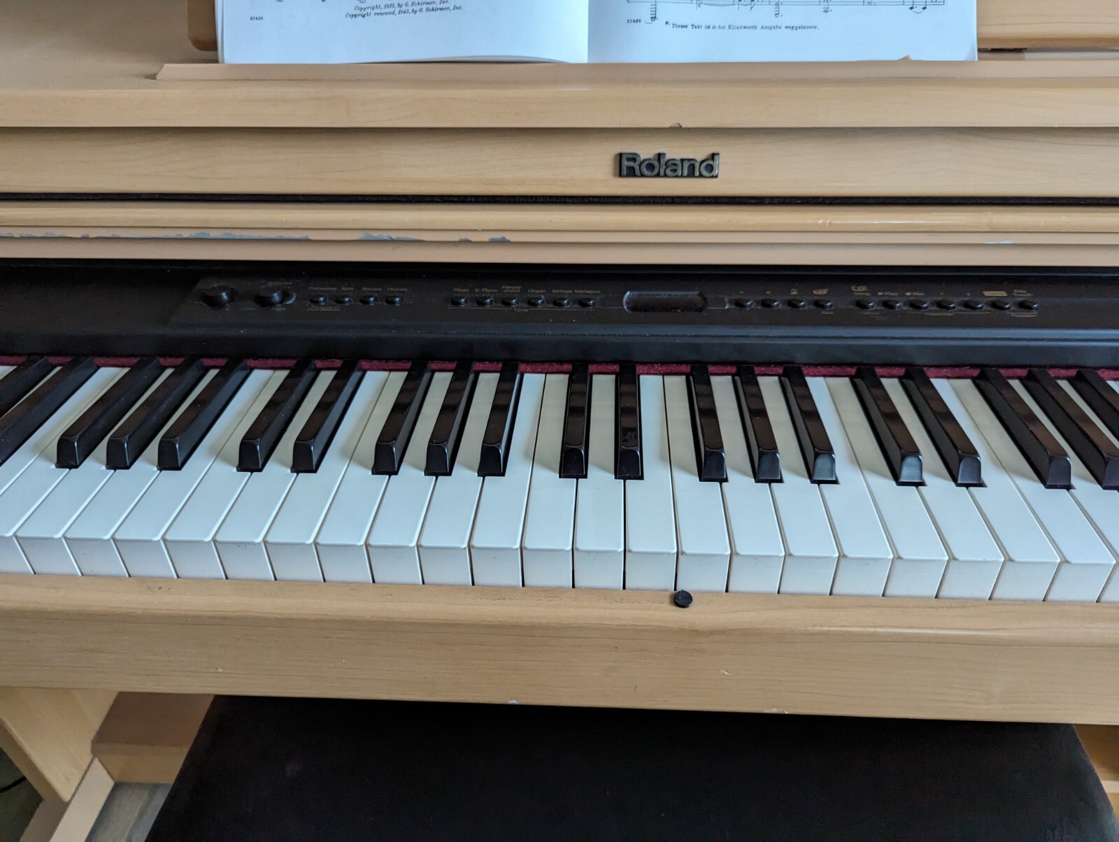 Roland HP3eMP Digital Piano & Stool eBay