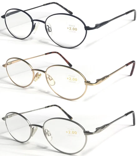 Superb Quality Optical Reading Glasses Spring Hinges Vintage Style Designed L50