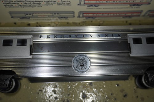 Lionel Pennsylvania PRR Aluminum Passenger Car Paul Revere Combo Car 6-9569 9570 | Zustand: Used