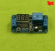 Digital Delay Timer Control Switch Module Dc 12V Plc Home Automation Led Disp bf