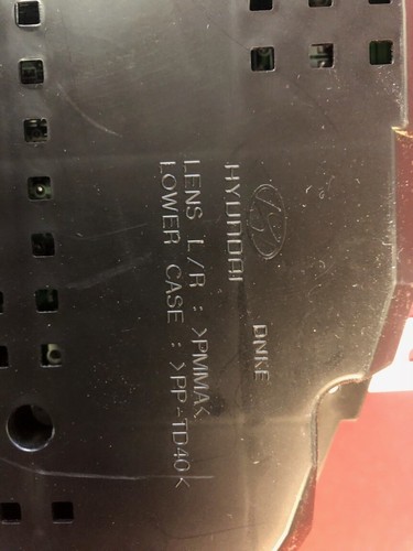 OEM Hyundai Santa Fe Sport Speedometer Head Cluster 94011-4Z031 - Picture 2 of 5