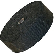 2 X 100 Fiberglass Exhaustheader Wrap Black 2 X 100 Fiberglass Exhaustheader Wrap Black