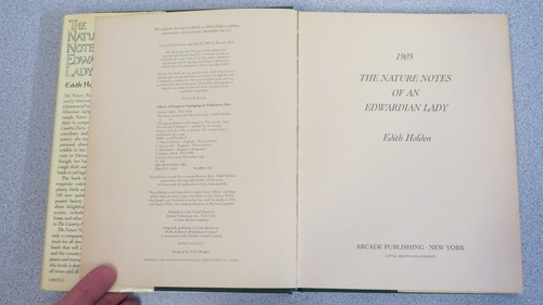 Nature Notes of an Edwardian Lady by Edith Holden 1989, First US Hardcover - Picture 7 of 9