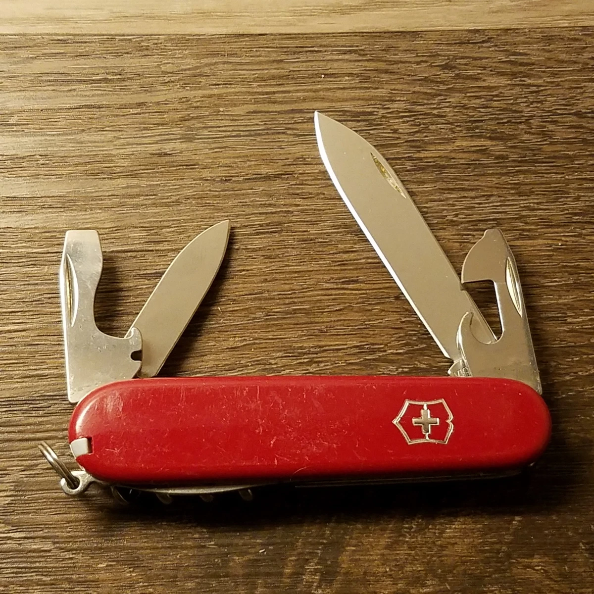 Victorinox Spartan Swiss Army Knife 91mm 2 Layer Multi Tool Red SAK  46928016365