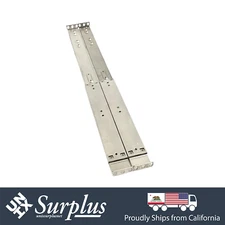 New Supermicro 1U 25.6" to 33.05" Threaded Hole Server Outer Rail kit