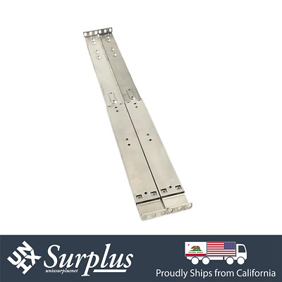 New Supermicro 1U Server Outer Rail kit 25.6'' to 33.05'' Threaded Hole