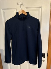 Under Armour Boys Quarter Zip Coldgear YXL