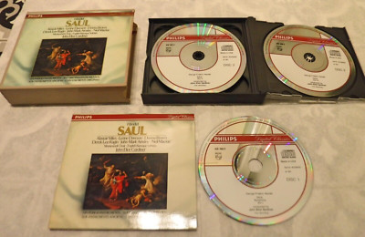HANDEL - Saul - J.E. Gardiner, Monteverdi Choir - Philips 3CD; Full Silver