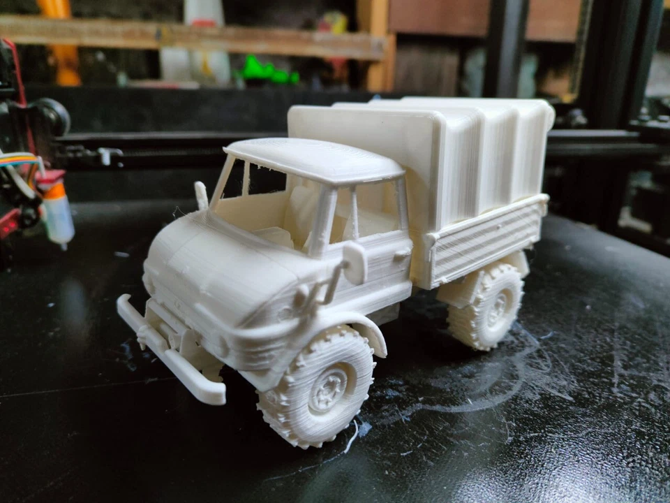 Set of 3 unimog models scale 1:35 Argentina Models Kit military DIY - Image 4 of 4