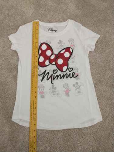 Disney Girls Toddler Minnie Mouse Shirt with Red Tutu Skirt 2 Piece Outfit Large - Picture 10 of 12