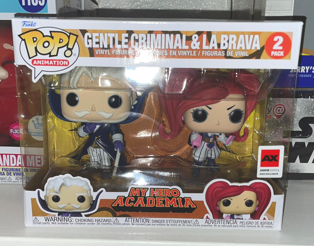 FUNKO POP! ヒロアカ ジェントル・クリミナル ラブラバ 2pack