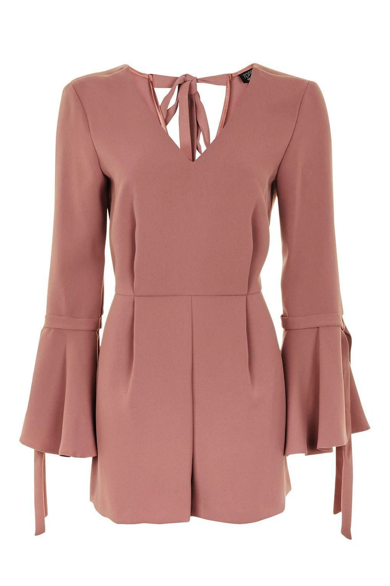 Topshop pink best sale playsuit