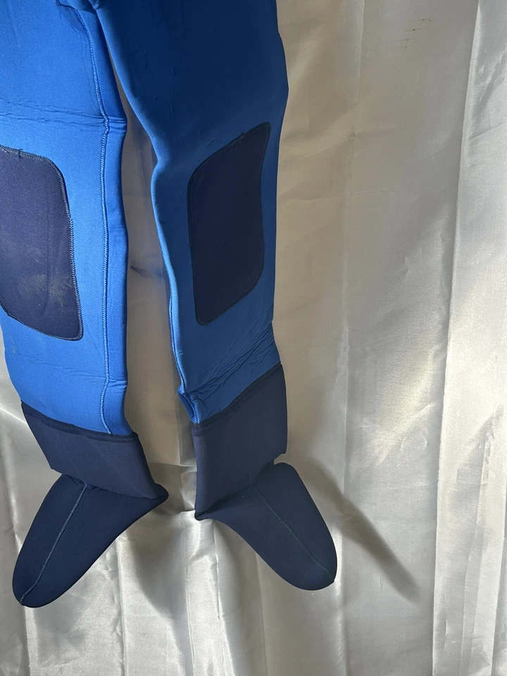 Hodgeman Chest Waders Fishing Neoprene Blue Size Small Waterproof - Image 4 of 4